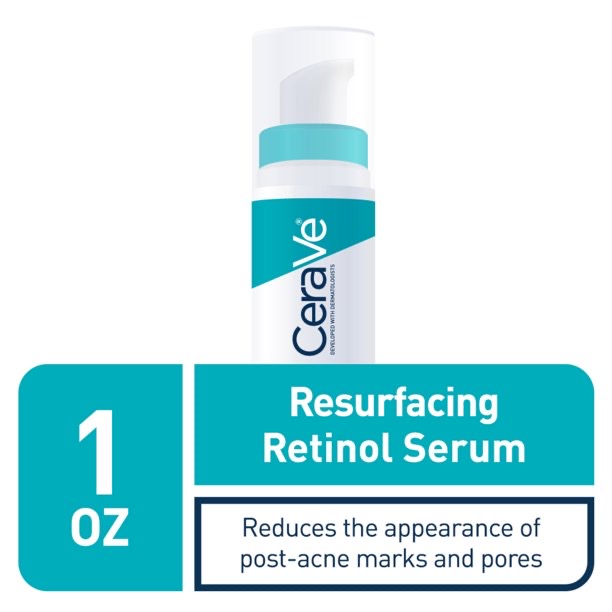 Cerave Acne Resurfacing Retinol Face Serum 1 Fl Oz Ivys Store